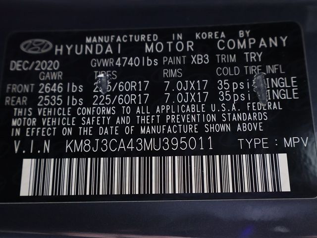 2021 Hyundai Tucson Value AWD - 22962010 - 49