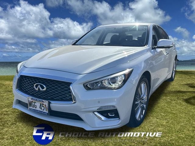 2021 INFINITI Q50 3.0t LUXE RWD - 22759507 - 0