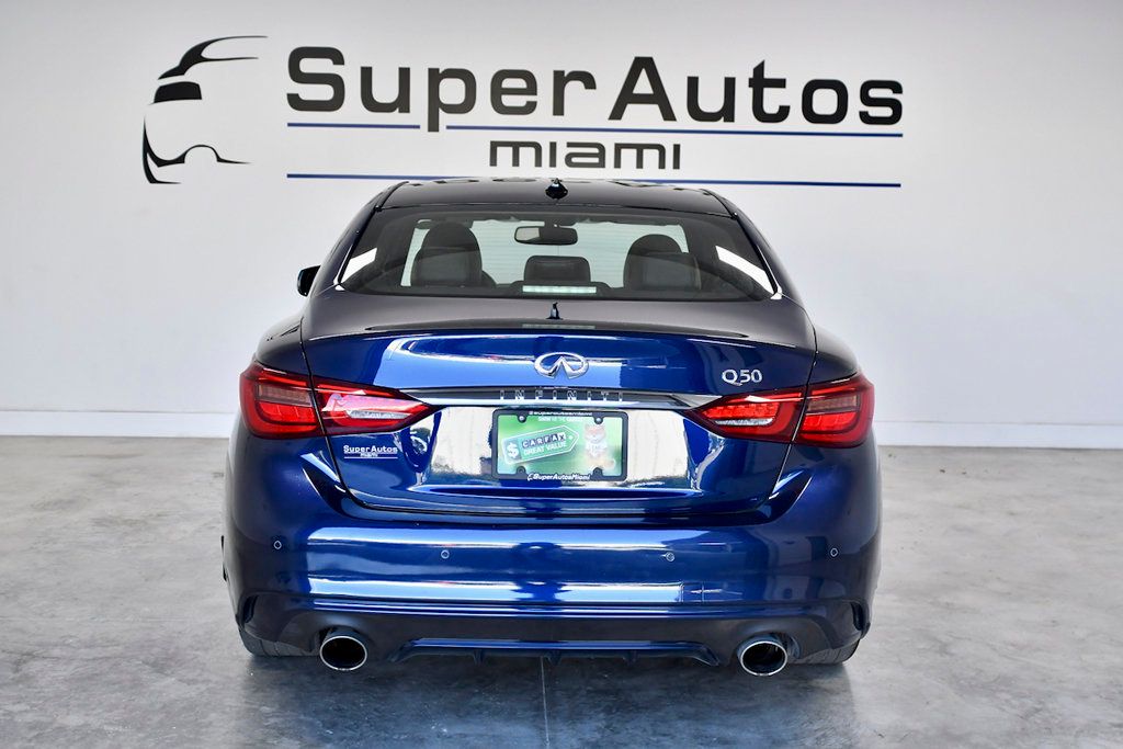 2021 INFINITI Q50 3.0t SENSORY RWD - 22443084 - 4