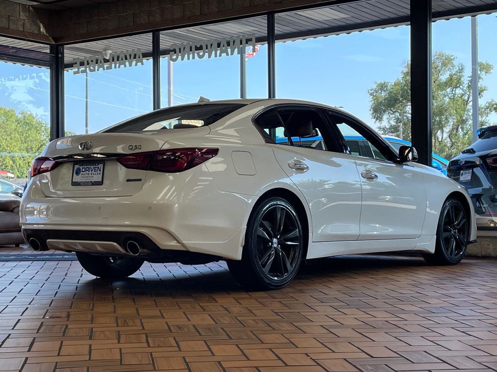 2021 INFINITI Q50 3.0t SIGNATURE EDITION AWD - 23076159 - 9