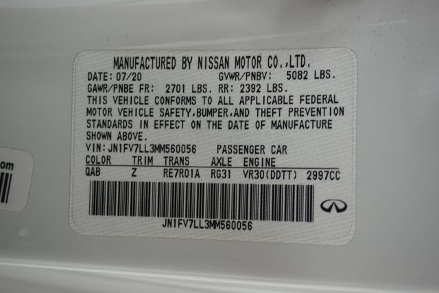 2021 INFINITI Q60 RED SPORT 400 AWD - 23003183 - 37