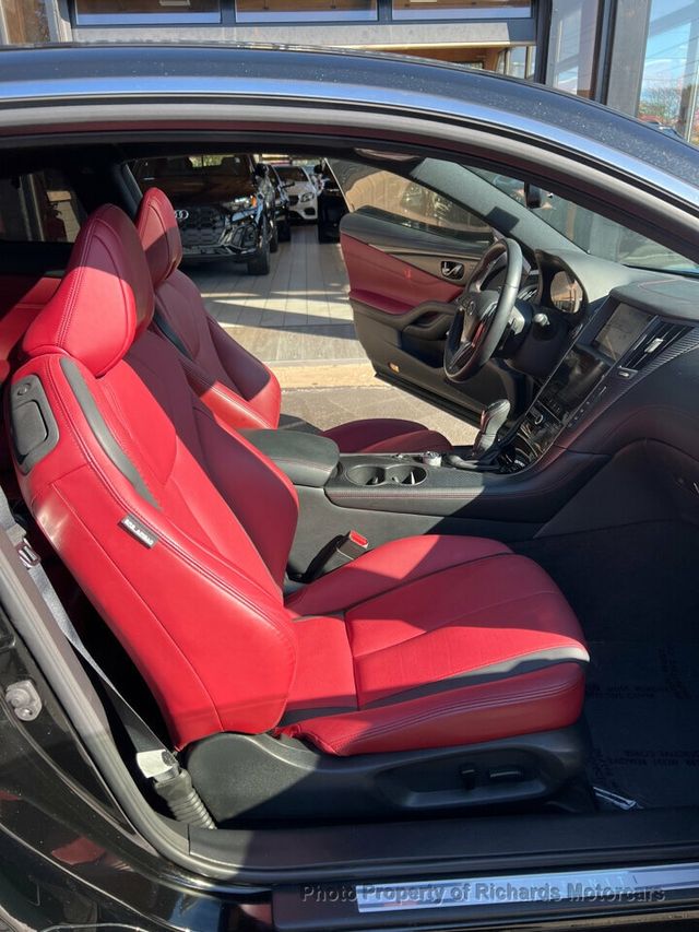 2021 Used INFINITI Q60 RED SPORT 400 AWD at Richards Motorcars Serving