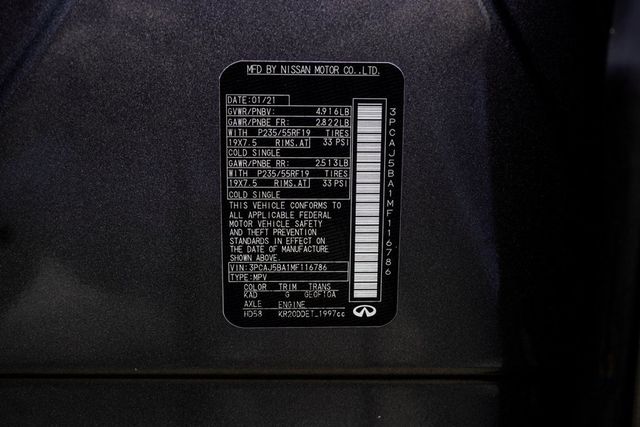 2021 INFINITI QX50 LUXE FWD - 22949293 - 39