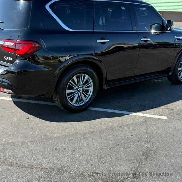 2021 INFINITI QX80 LUXE AWD W/LANE KEEPING ASSIST, APPLE CARPLAY/ANDROID AUDIO - 23009550 - 21