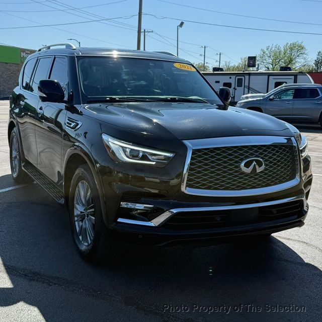 2021 INFINITI QX80 LUXE AWD W/LANE KEEPING ASSIST, APPLE CARPLAY/ANDROID AUDIO - 23009550 - 3