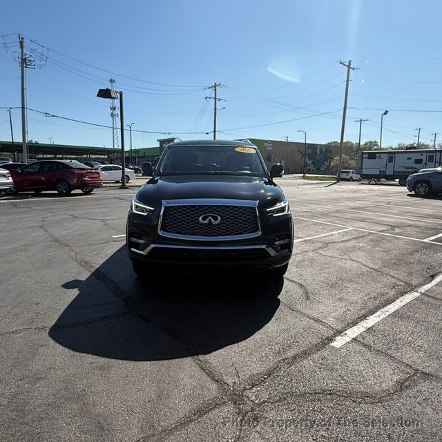 2021 INFINITI QX80 LUXE AWD W/LANE KEEPING ASSIST, APPLE CARPLAY/ANDROID AUDIO - 23009550 - 4