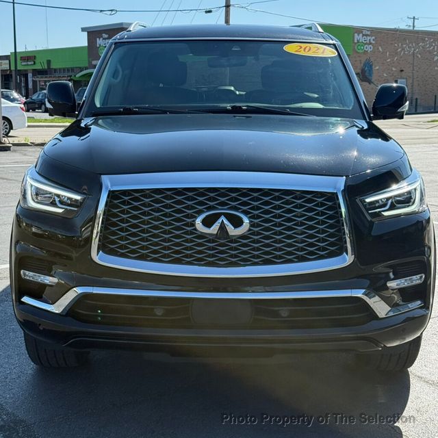 2021 INFINITI QX80 LUXE AWD W/LANE KEEPING ASSIST, APPLE CARPLAY/ANDROID AUDIO - 23009550 - 5