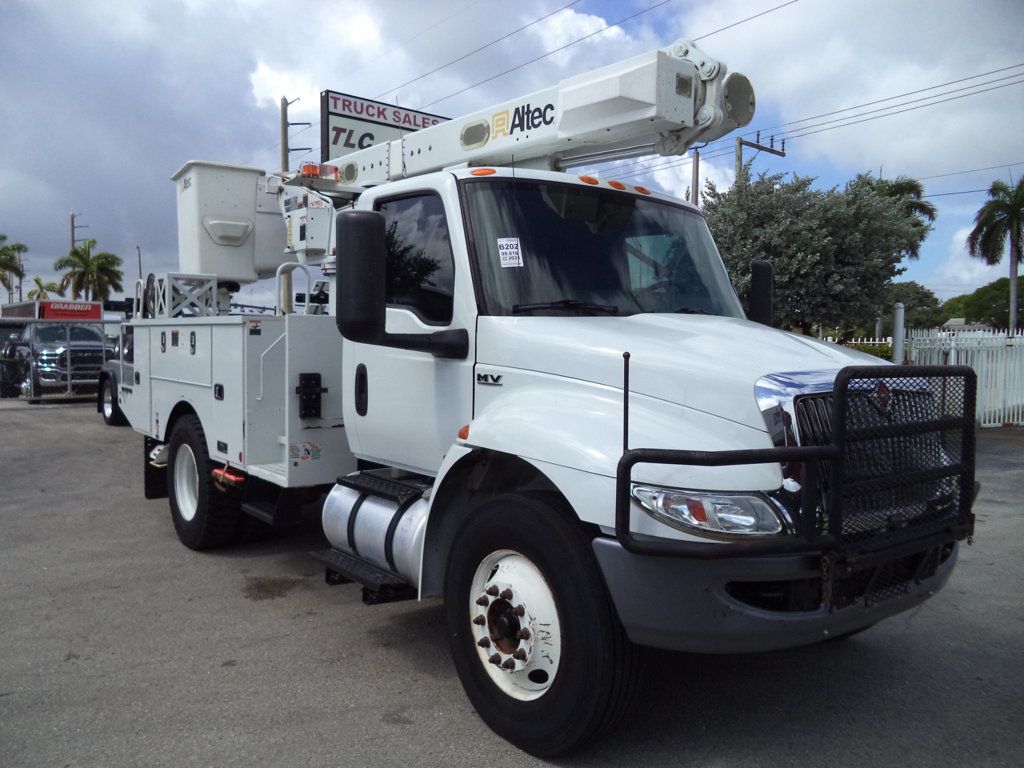 2021 International MV607 Altec L37M Bucket Truck, NON CDL,  37FT BOOM 42FT REACH - 23023521 - 1