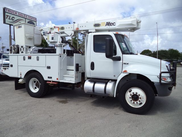 2021 International MV607 Altec L37M Bucket Truck, NON CDL,  37FT BOOM 42FT REACH - 23023521 - 2