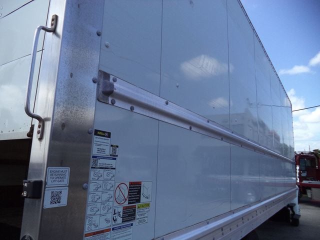 2021 International MV607 w/ 26ft Dry Freight Moving Box Truck w/ Lift Gate - 23012927 - 35