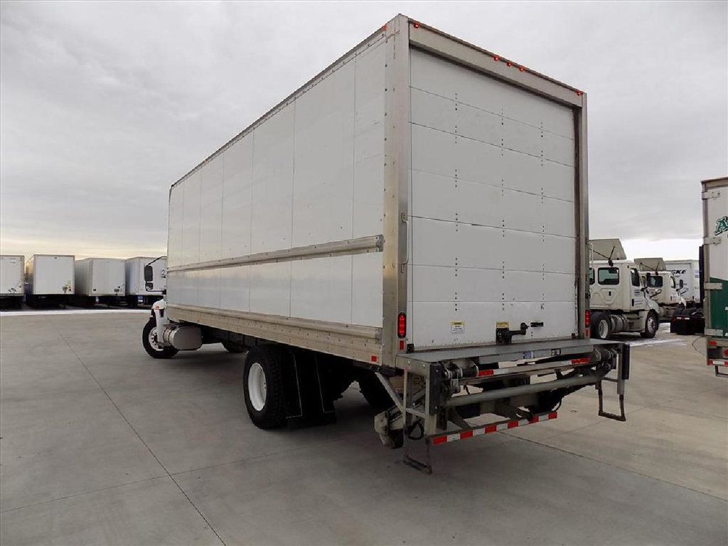 2021 International MV607 w/ 26ft Dry Freight Moving Box Truck w/ Lift Gate - 23012927 - 4