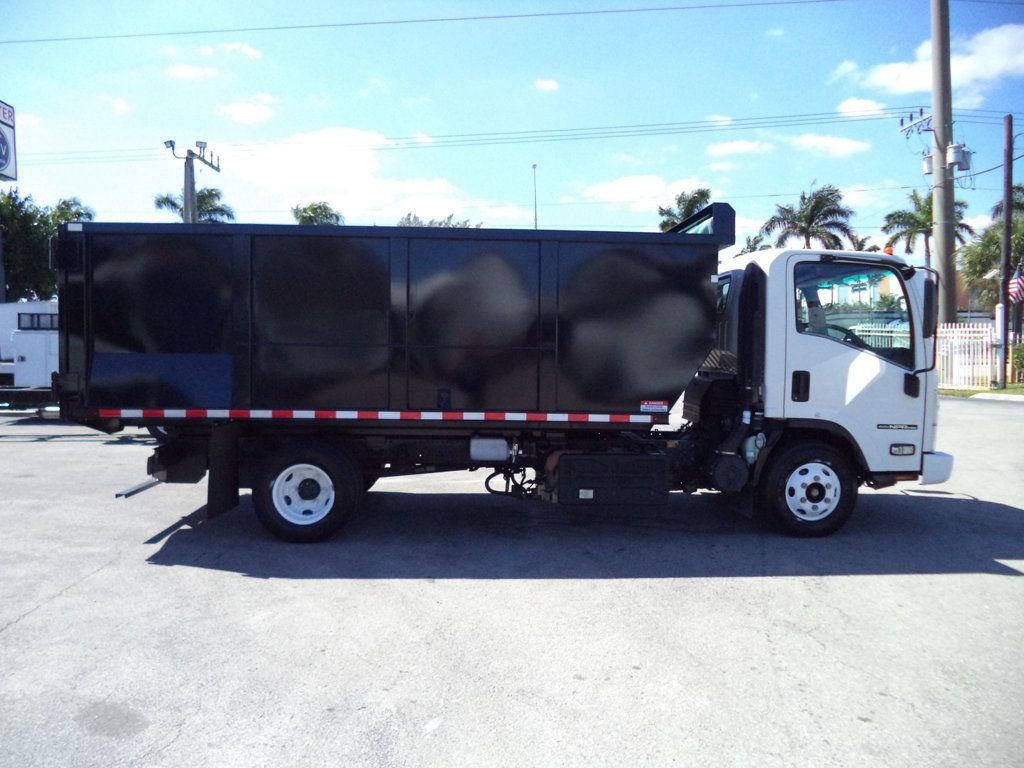 2021 Isuzu NPR HD w/ New 15ft Landscape Body Steel Dump Truck - 22991291 - 9