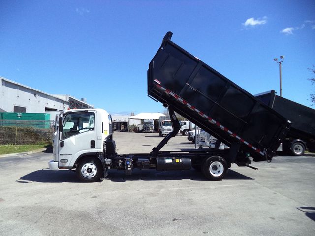 2021 Isuzu NPR HD w/ New 15ft Landscape Body Steel Dump Truck - 22991291 - 12