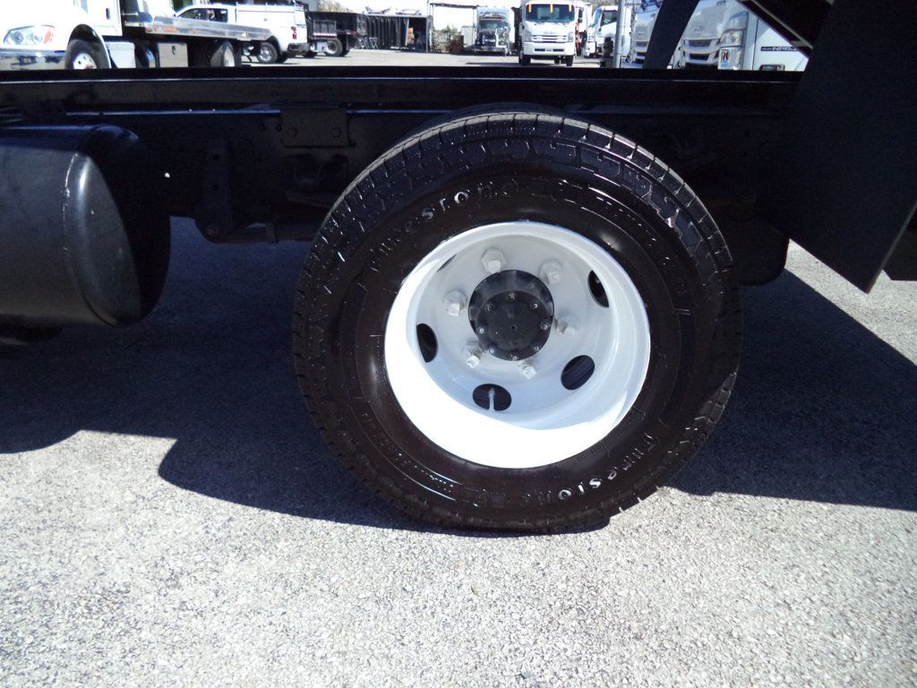 2021 Isuzu NPR HD w/ New 15ft Landscape Body Steel Dump Truck - 22991291 - 22