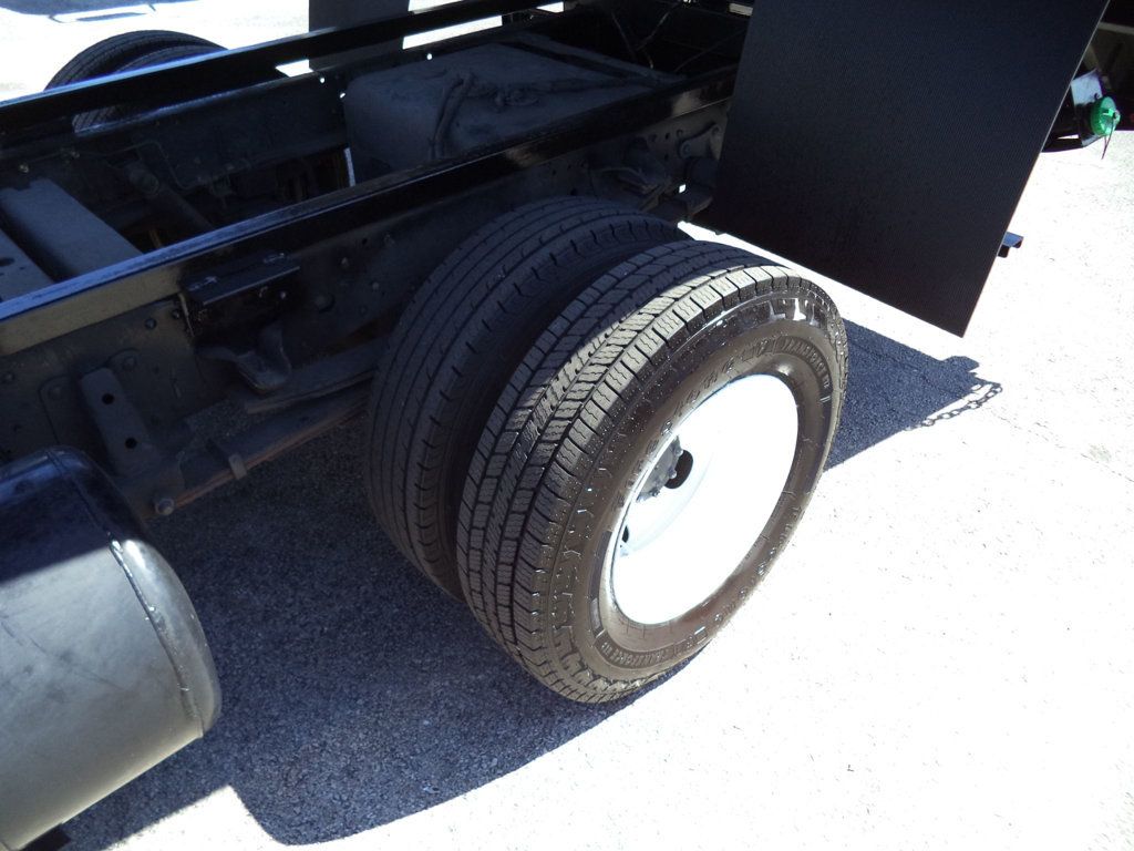 2021 Isuzu NPR HD w/ New 15ft Landscape Body Steel Dump Truck - 22991291 - 23