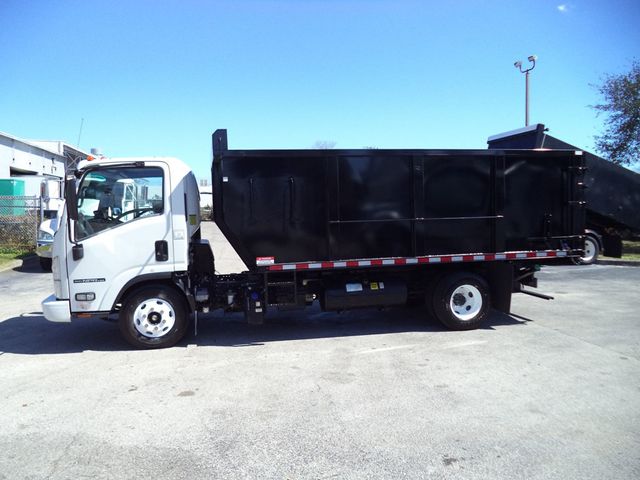 2021 Isuzu NPR HD w/ New 15ft Landscape Body Steel Dump Truck - 22991291 - 3
