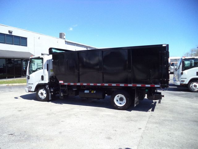 2021 Isuzu NPR HD w/ New 15ft Landscape Body Steel Dump Truck - 22991291 - 4