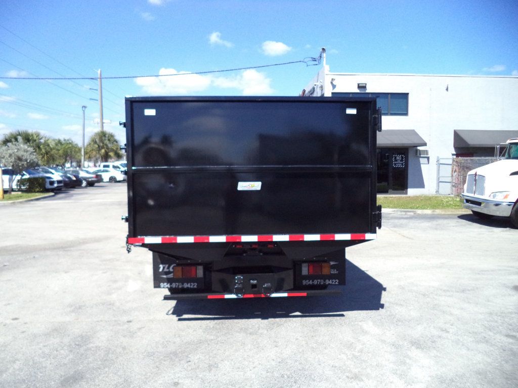 2021 Isuzu NPR HD w/ New 15ft Landscape Body Steel Dump Truck - 22991291 - 6