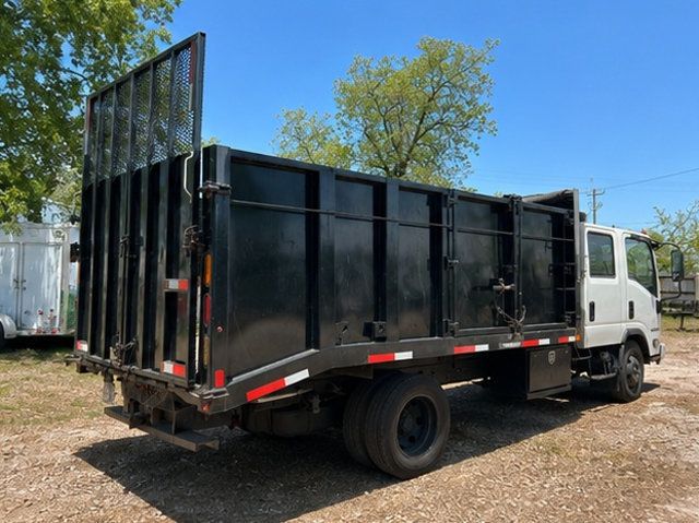 2021 Isuzu NPR HD CREW Gas w/ 16ft Landscape Body Steel Dump Truck - 23033755 - 3