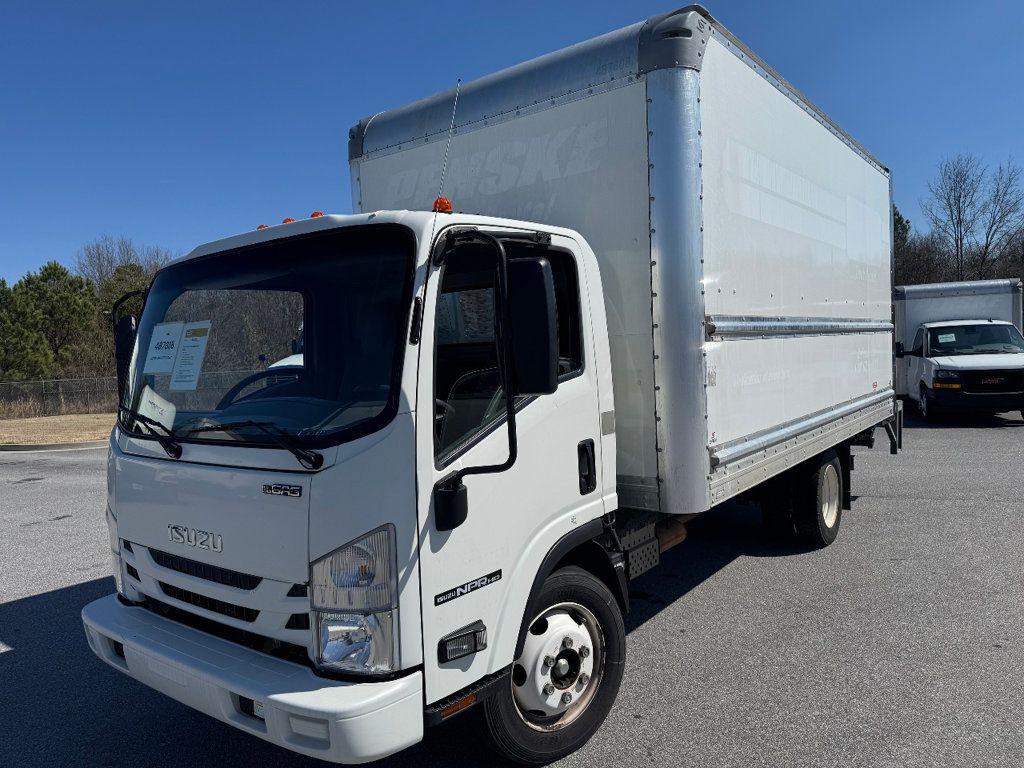 2021 Isuzu NPR HD Gas w/ 16ft  Box Truck Dry Cargo Box & Alum Liftgt - 23009296 - 2