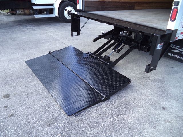 2021 Isuzu NPR HD Gas w/ 16ft x 96in H Box Truck Dry Cargo Box & Alum Liftgt - 22983313 - 22