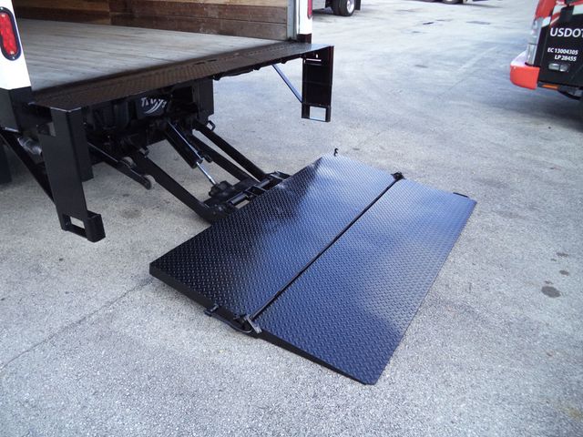 2021 Isuzu NPR HD Gas w/ 16ft x 96in H Box Truck Dry Cargo Box & Alum Liftgt - 22983313 - 23