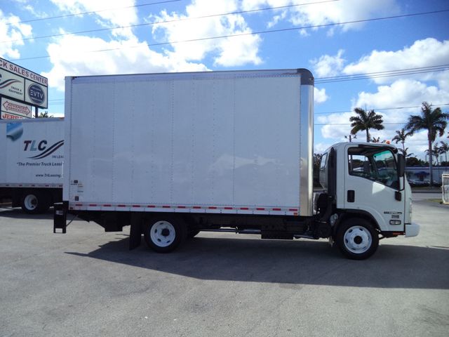 2021 Isuzu NPR HD Gas w/ 16ft x 96in H Box Truck Dry Cargo Box & Alum Liftgt - 22983313 - 2