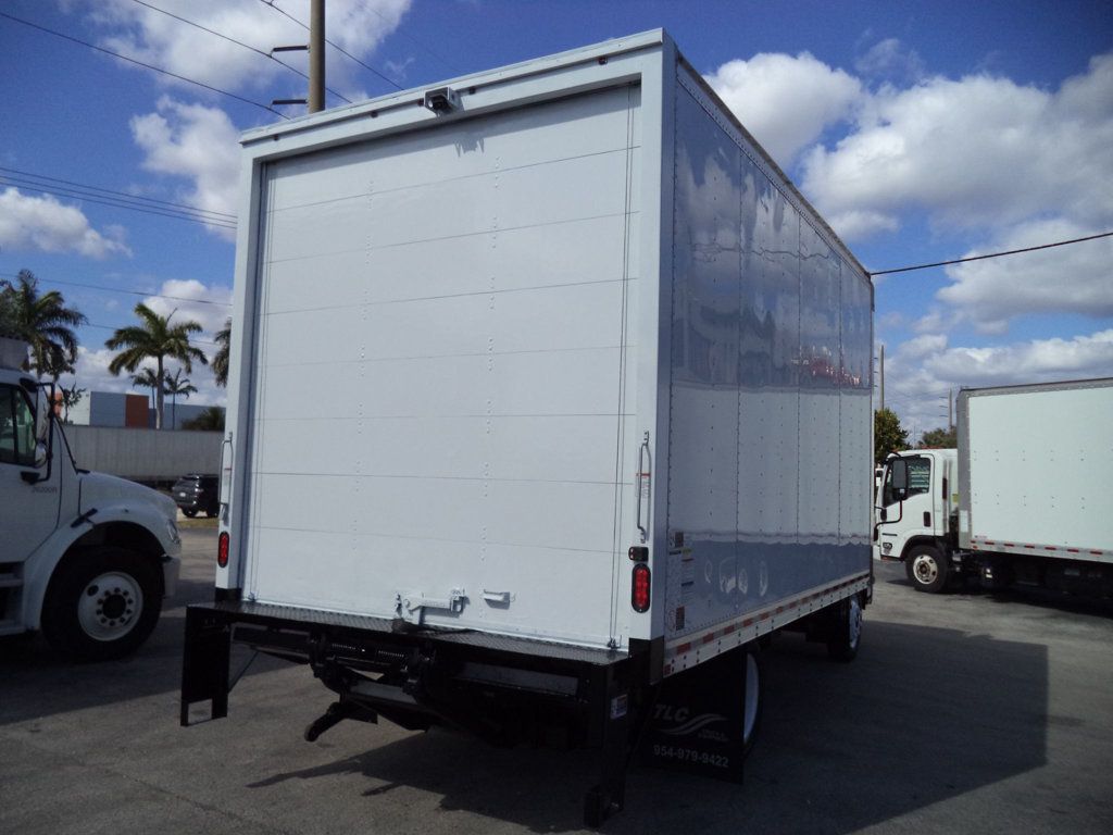 2021 Isuzu NPR HD Gas w/ 16ft x 96in H Box Truck Dry Cargo Box & Alum Liftgt - 22983313 - 4