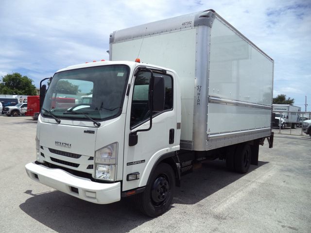 2021 Isuzu NPR HD Gas With 16ft Box Truck Dry Cargo Truck & Aluminum Liftgate - 23037031 - 1