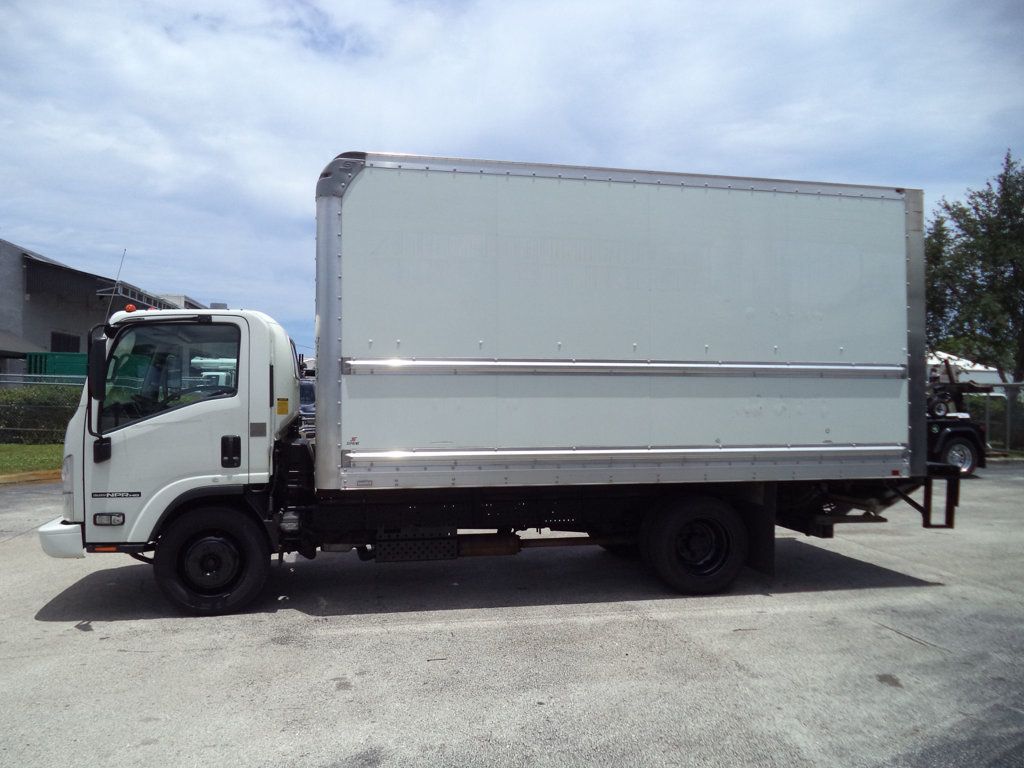 2021 Isuzu NPR HD Gas With 16ft Box Truck Dry Cargo Truck & Aluminum Liftgate - 23037031 - 3