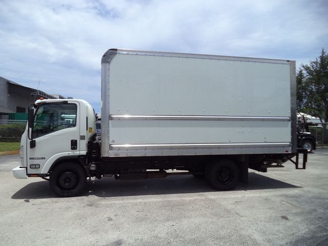 2021 Isuzu NPR HD Gas With 16ft Box Truck Dry Cargo Truck & Aluminum Liftgate - 23037031 - 3