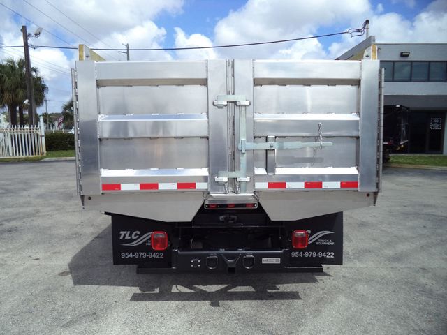 2021 Isuzu NPR HD Gas w/ New 14ft Landscape Body Aluminum Dump Truck - 22999104 - 9