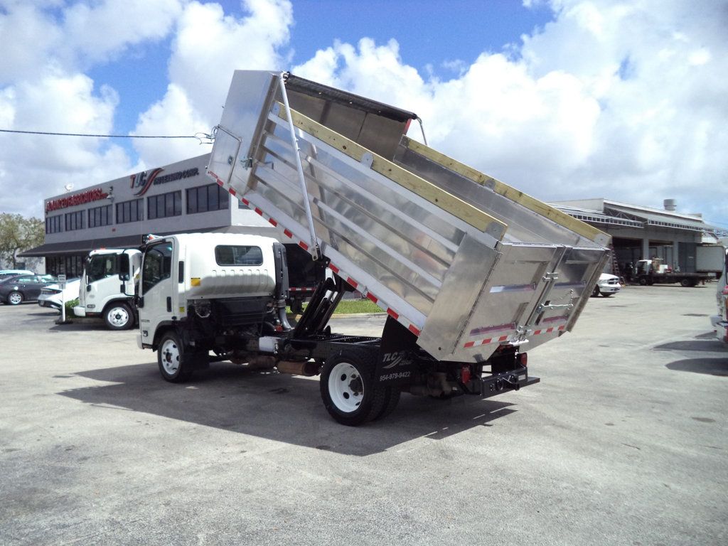 2021 Isuzu NPR HD Gas w/ New 14ft Landscape Body Aluminum Dump Truck - 22999104 - 20