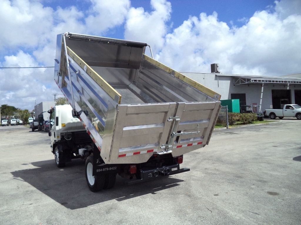 2021 Isuzu NPR HD Gas w/ New 14ft Landscape Body Aluminum Dump Truck - 22999104 - 21