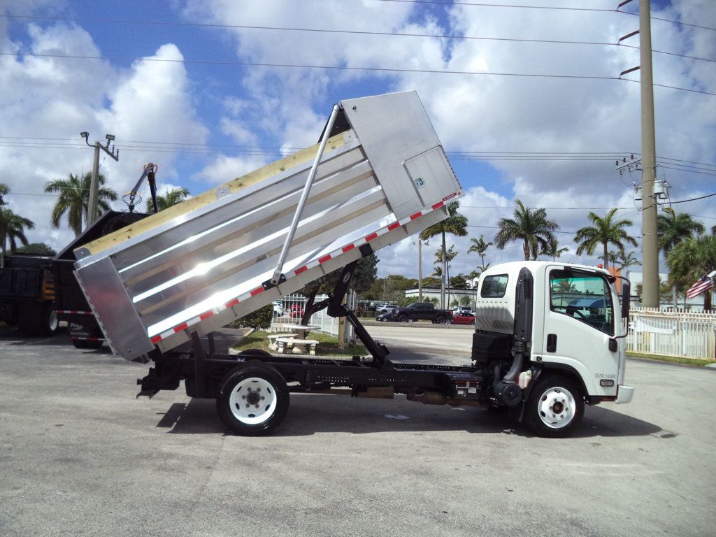 2021 Isuzu NPR HD Gas w/ New 14ft Landscape Body Aluminum Dump Truck - 22999104 - 25