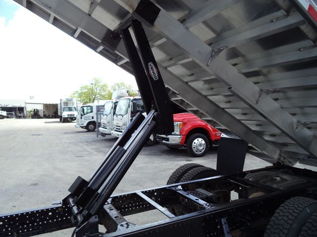 2021 Isuzu NPR HD Gas w/ New 14ft Landscape Body Aluminum Dump Truck - 22999104 - 37