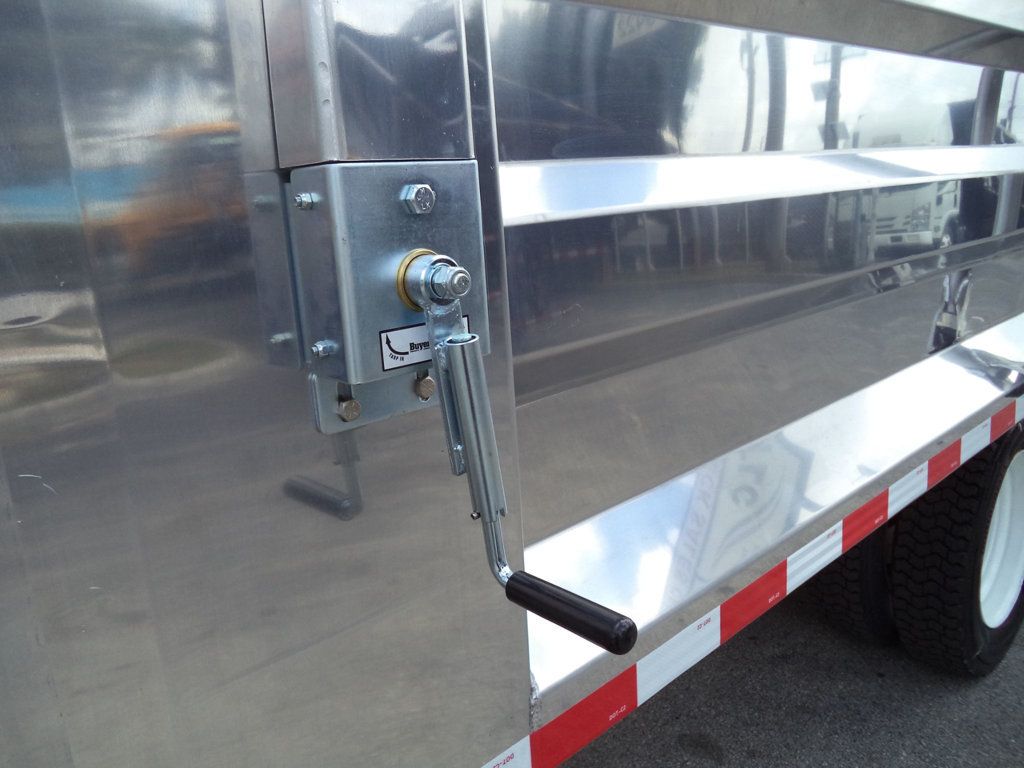 2021 Isuzu NPR HD Gas w/ New 14ft Landscape Body Aluminum Dump Truck - 22999104 - 43