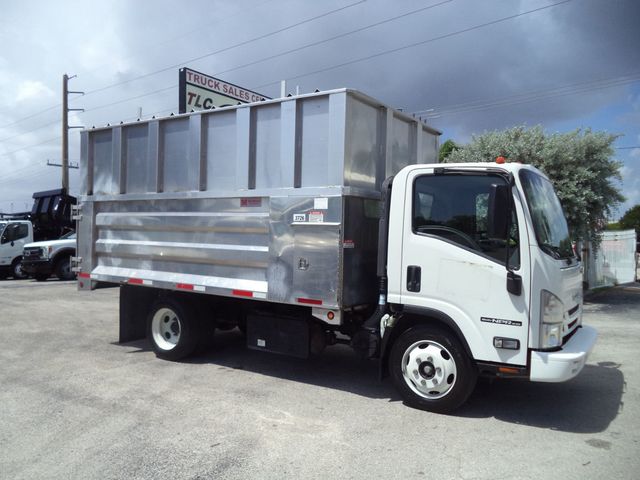2021 Isuzu NPR XD w/ 14ft Aluminum Chipper Dump Landscape Dump Truck - 23071362 - 1