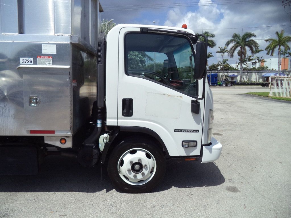 2021 Isuzu NPR XD w/ 14ft Aluminum Chipper Dump Landscape Dump Truck - 23071362 - 19