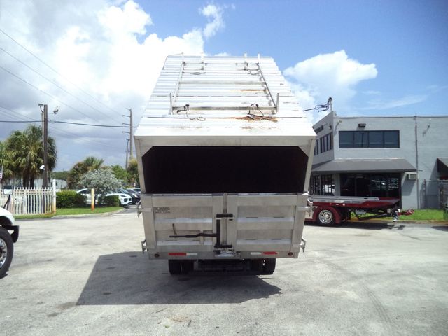 2021 Isuzu NPR XD w/ 14ft Aluminum Chipper Dump Landscape Dump Truck - 23071362 - 27