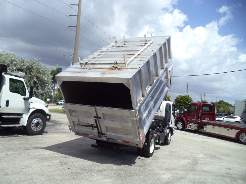 2021 Isuzu NPR XD w/ 14ft Aluminum Chipper Dump Landscape Dump Truck - 23071362 - 28