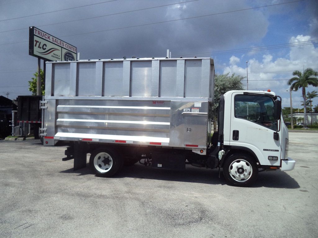 2021 Isuzu NPR XD w/ 14ft Aluminum Chipper Dump Landscape Dump Truck - 23071362 - 3