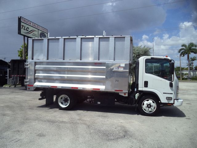 2021 Isuzu NPR XD w/ 14ft Aluminum Chipper Dump Landscape Dump Truck - 23071362 - 3