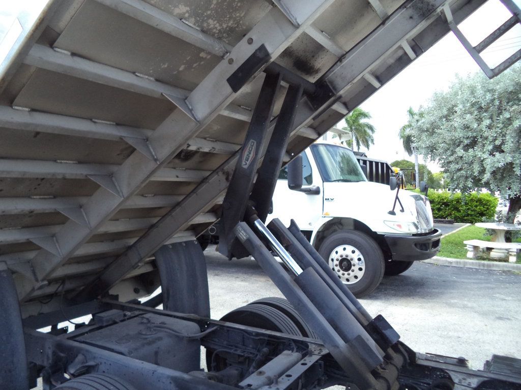 2021 Isuzu NPR-XD w/ 14ft Aluminum Chipper Dump Landscape Dump Truck - 23071362 - 30