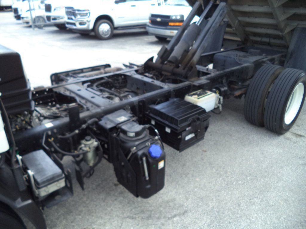 2021 Isuzu NPR-XD w/ 14ft Aluminum Chipper Dump Landscape Dump Truck - 23071362 - 34