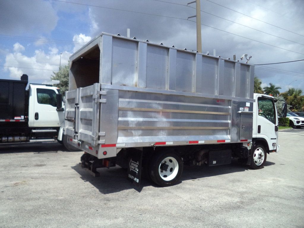 2021 Isuzu NPR-XD w/ 14ft Aluminum Chipper Dump Landscape Dump Truck - 23071362 - 5