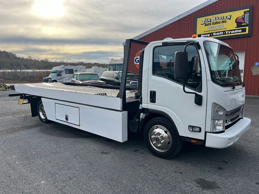 2021 Isuzu NRR Roll Back Car Hauler Tilt Bed  - 22925289 - 0