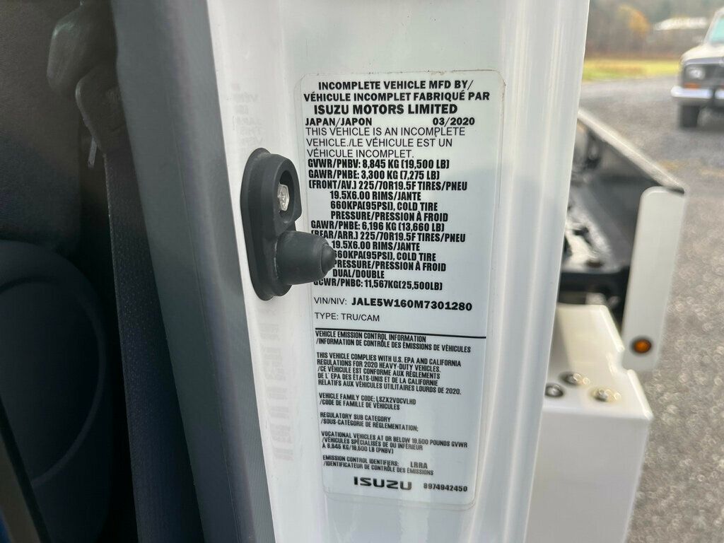 2021 Isuzu NRR Roll Back Car Hauler Tilt Bed  - 22925289 - 21