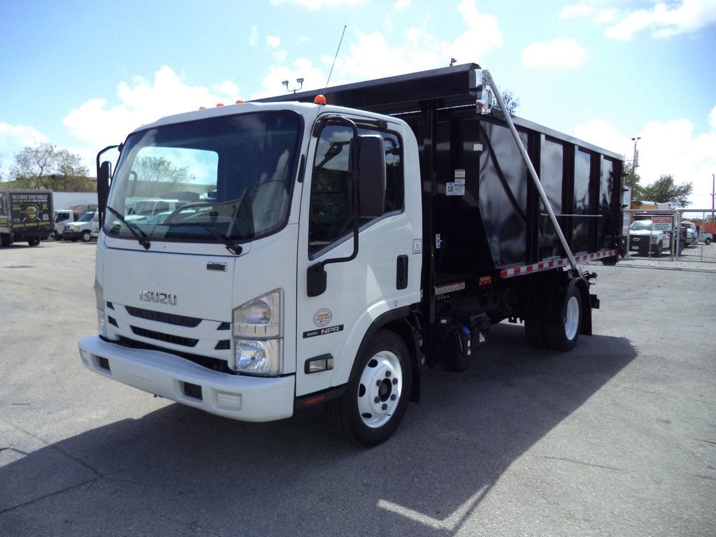 2021 Isuzu NRR w/ 14` Switch-N-Go Drop Box Dumpster Bin Roll Off Truck - 22994393 - 1