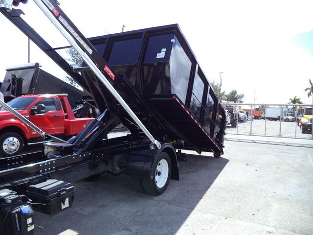 2021 Isuzu NRR w/ 14` Switch-N-Go Drop Box Dumpster Bin Roll Off Truck - 22994393 - 22